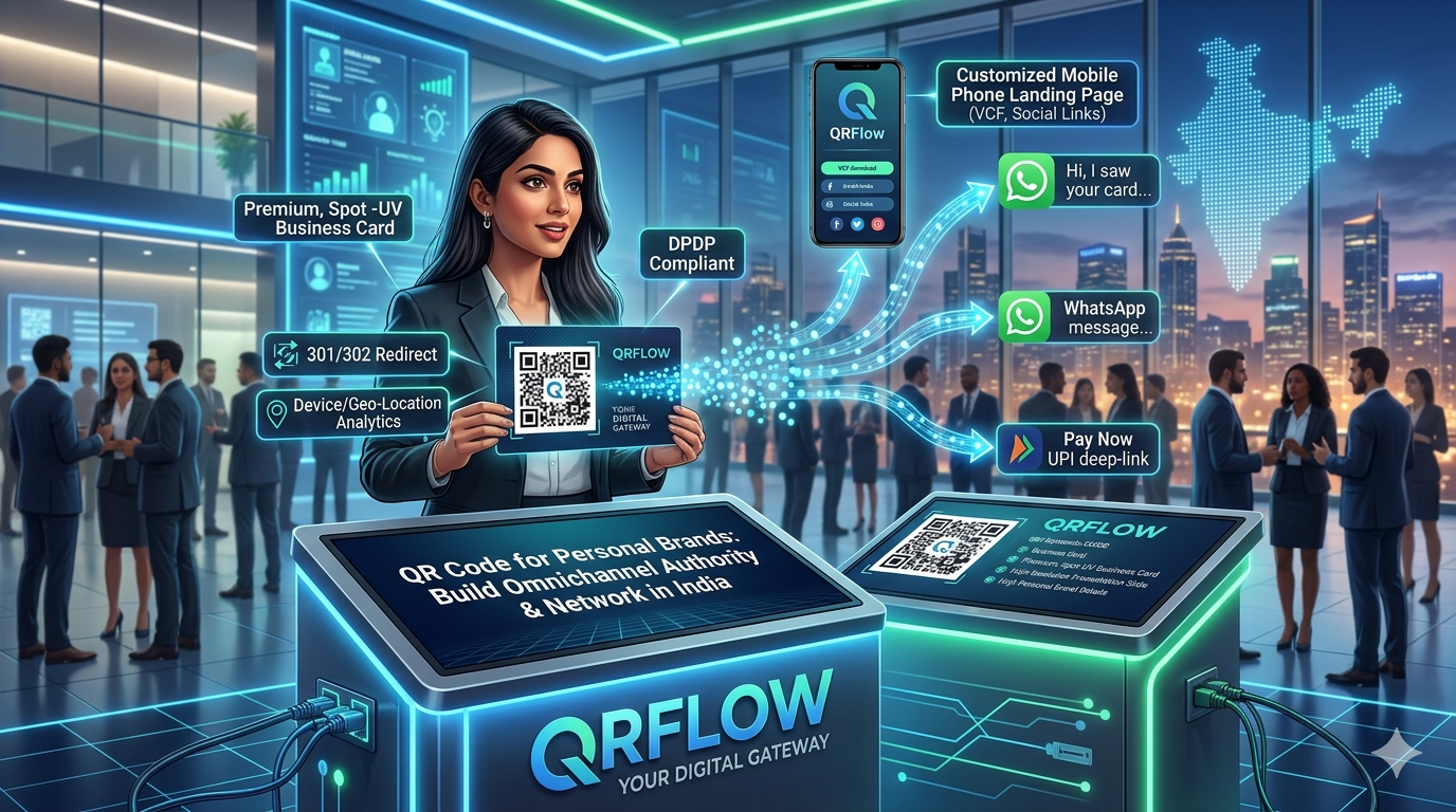 QR Code for Personal Brands: Build Omnichannel Authority & Network in India
